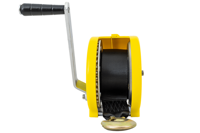 Βαρούλκο 450 KG με ζώνη KNOTT, κίτρινο περίβλημα