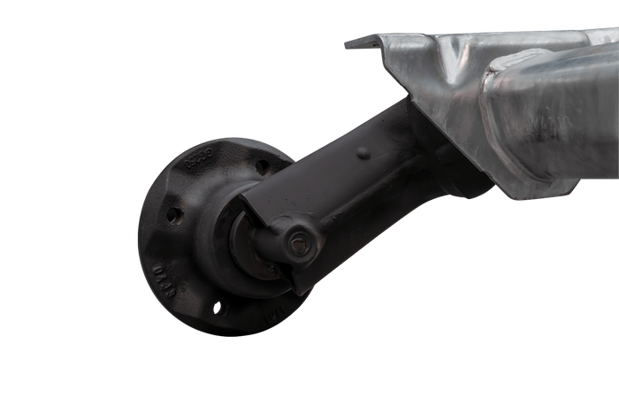 AL-KO OPTIMA άξονας χωρίς φρένο για ρυμουλκούμενο 750kg 1130mm 1443mm 4x100