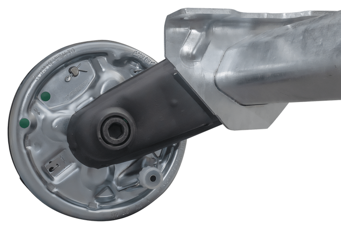 AL-KO COMPACT άξονας φρένων για ρυμουλκούμενο / ρυμουλκούμενο 1000kg 1685mm 2180mm 5x112