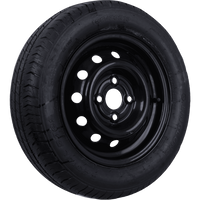 OUTLET Τροχός τρέιλερ ΕΛΑΣΤΙΚΟ LINGLONG 155/70 R13 75N RIM UNITRAILER μαύρο 4Jx13" 4x100 ET:30