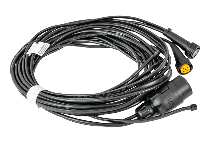 ASPÖCK ηλεκτρική εγκατάσταση πλεξούδα τρέιλερ 4,5 m 7 PIN μπαγιονέτες βύσματος 2x 5 PIN