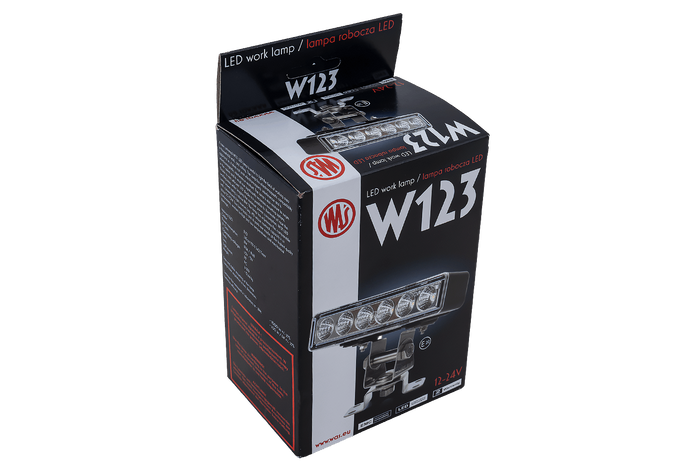 Λάμπα εργασίας LED με ανακλαστήρα WAŚ W123 6xLED 1000lm