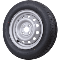 OUTLET Πλήρης τροχός ΕΛΑΣΤΙΚΟ LINGLONG 165/70 R13 79N RIM UNITRAILER 4Jx13&quot; 4x100 ET:30