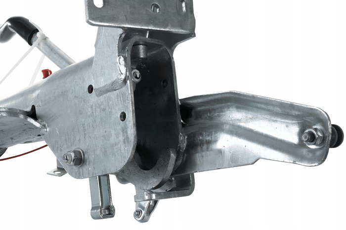 Συσκευή υπέρβασης KNOTT KF27B με κοτσαδόρο K27A για ρυμουλκούμενο 2700 kg με ράβδο έλξης τύπου V και στήριγμα τροχού στήριξης