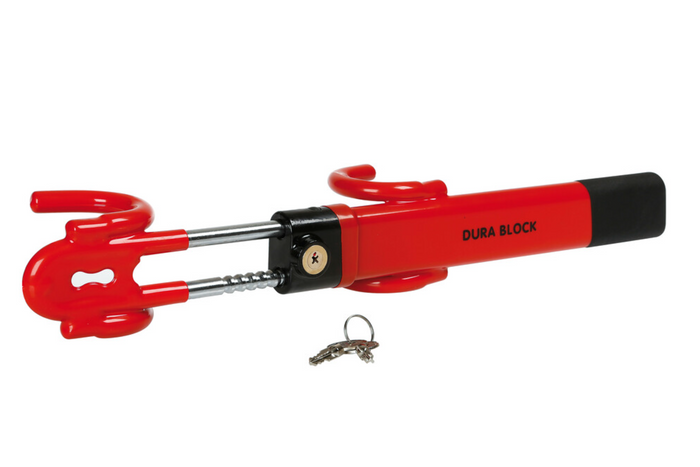 Κλείδωμα τιμονιού Dura Block LAMP με αντικλεπτική προστασία