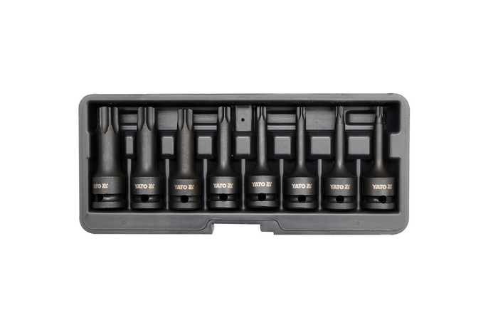 Κλειδιά κρούσης Torx YATO YT-1065 1/2" 8 τεμ.