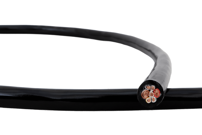 HYBSZ QLY-S 2x4+5x1.5 επταπολικό ηλεκτρικό καλώδιο - 1m