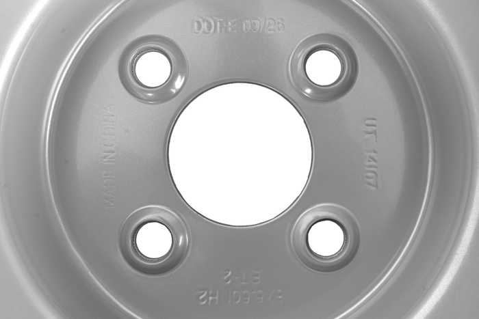 Χαλύβδινη ζάντα UNITRAILER 5.5Ix8"H2 4x100 ET:-2