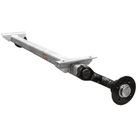 Άξονας χωρίς φρένα KNOTT VG7-L για ρυμουλκούμενο 750kg 1200mm 1650mm 4x100