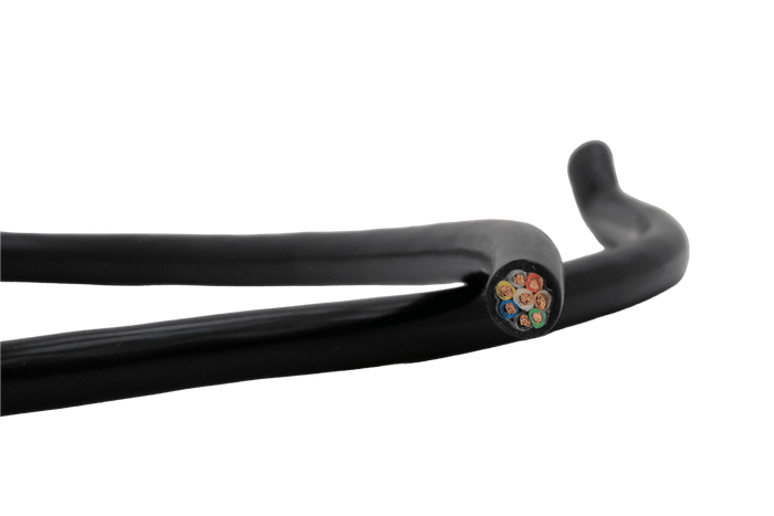 HYBSZ YLY-S 8x1.5 οκταπολικό ηλεκτρικό καλώδιο - 1m