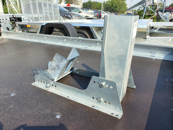 Κλείδωμα μπροστινού τροχού μοτοσυκλέτας για τρέιλερ