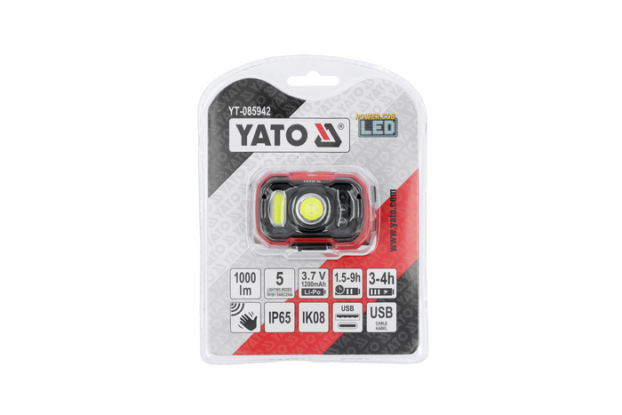 YATO YT-085942 Προβολέας LED με αισθητήρα κίνησης 1000lm