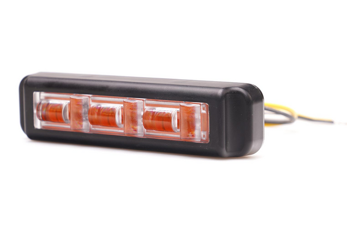 Προειδοποιητική λυχνία WAŚ 2466 W285 LED που αναβοσβήνει πορτοκαλί ΚΥΡΙΑ/ΕΞΑΡΤΗΜΕΝΗ