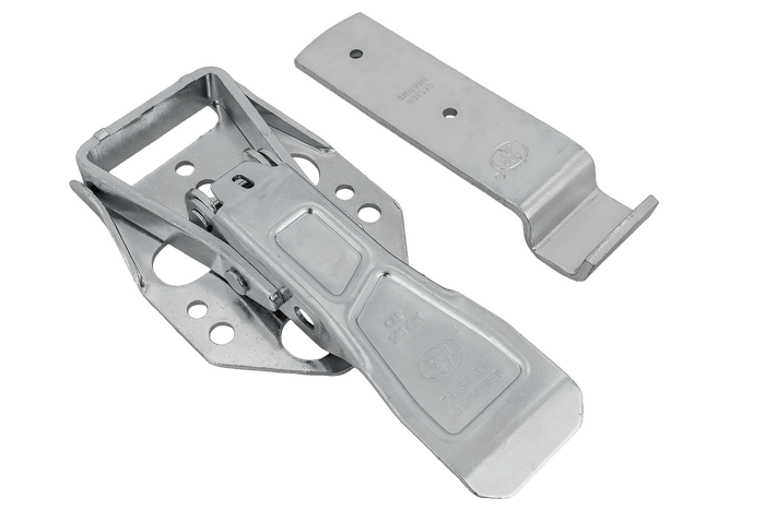 Πλευρικός κοτσαδόρος με συνδετήρα STEELPRESS ZB-04C+Z-01A για πλήρες κλείσιμο πλευράς τρέιλερ