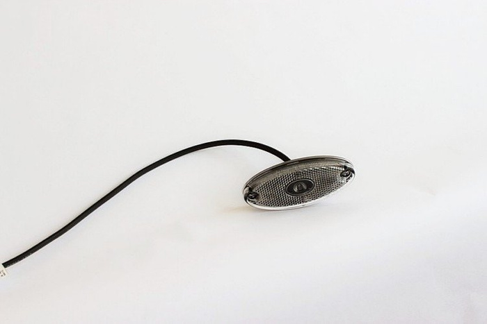 Σετ δύο λαμπτήρων LED ASPÖCK FLATPOINT II, λευκό, γενικής χρήσης