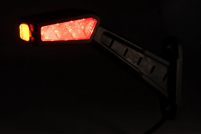 FRISTOM FT-146 LED αριστερό φωτιστικό σήμανσης σε ελαστικό βραχίονα