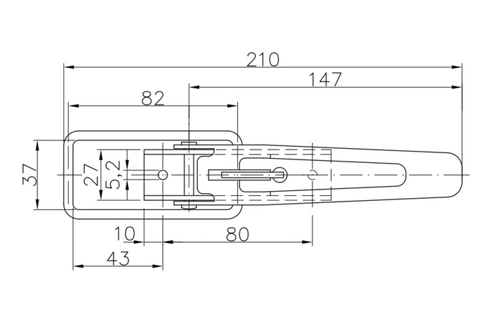 Πλαϊνός κοτσαδόρος με κούμπωμα UNITRAILER BV 10-1+BVG 10-B πλήρες πλευρικό κλείσιμο ρυμουλκούμενου