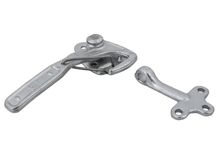 Δεξιά πλευρά ρυμούλκησης με κούμπωμα WINTERHOFF WV 10-R + WVG 10-A, πλήρες κλείσιμο πλευράς ρυμούλκησης