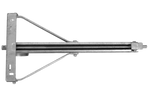 Σταθεροποιητής γωνιακής στήριξης KNOTT 6X1197.007 με δυνατότητα επέκτασης για ρυμουλκούμενο 1100kg 498mm