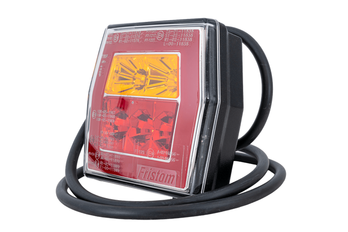 Πίσω φωτιστικό LED FRISTOM FT-122, 3 γενικών λειτουργιών