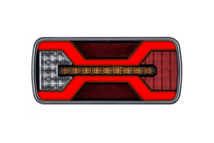 KAMAR X-SPIDER L2425 Πίσω φως LED 5 λειτουργιών γενικής χρήσης