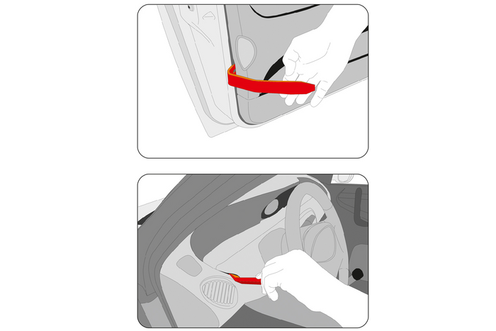 Σετ αφαίρεσης ταπετσαριών YATO YT-0844 11 τεμ.