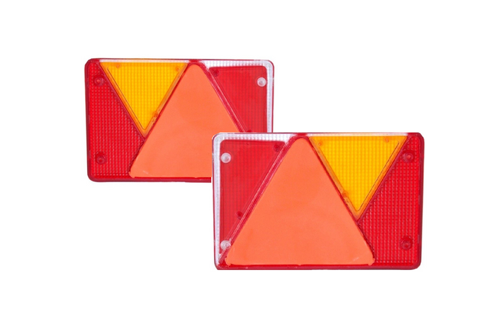 Καλύμματα πίσω φώτων ASPÖCK MULTIPOINT IV αριστερά+δεξιά