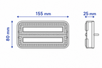 TT Technology TT.12028B-CAN Πίσω φώτα LED 3 λειτουργιών μαγνήτης CANBUS αριστερά + δεξιά