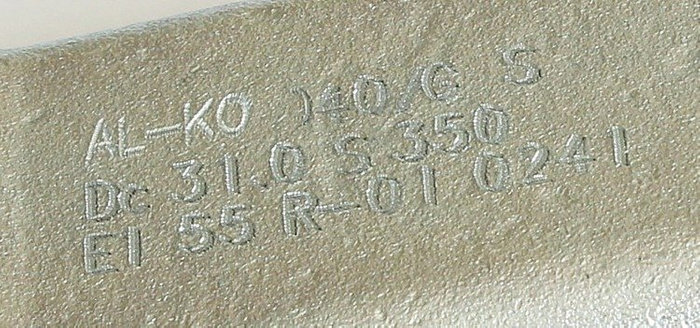 Σωλήνας Ear DIN 2.8VB 351VB AL-KO fi 60