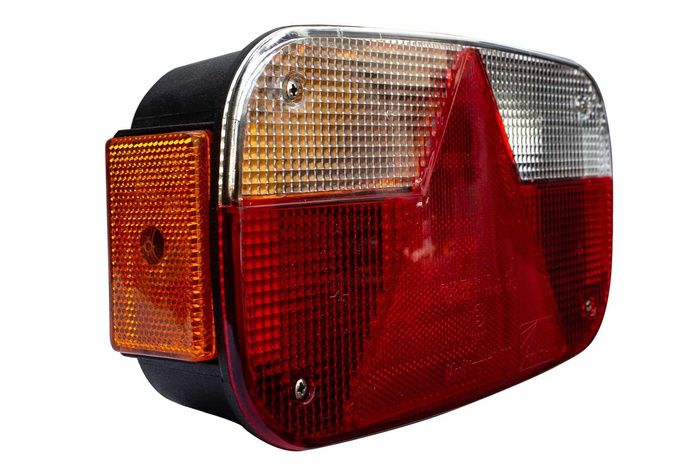 Πίσω φανός ASPÖCK Multipoint III, 8 λειτουργιών, αριστερά