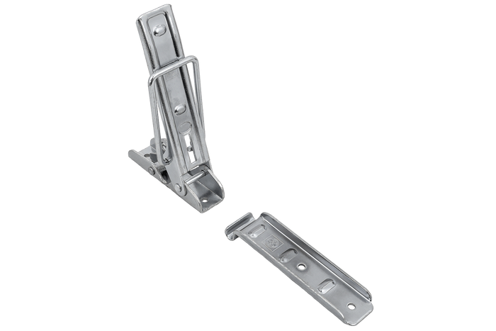 Πλαϊνός κοτσαδόρος με κούμπωμα WINTERHOFF BV 10-1 + BVG 10-A πλήρες πλευρικό κλείσιμο ρυμουλκούμενου