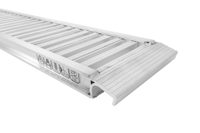 Ράμπα αλουμινίου 2,5 μέτρων 3000 κιλά