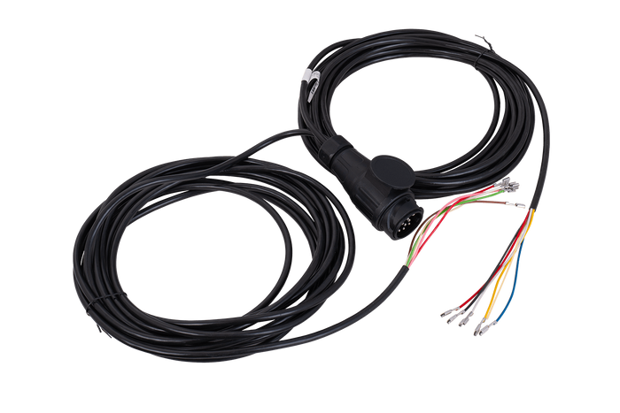 MANTES ηλεκτρική εγκατάσταση ρυμουλκούμενο ιμάντα 7 m 13 βύσμα PIN 6.3 βύσματα