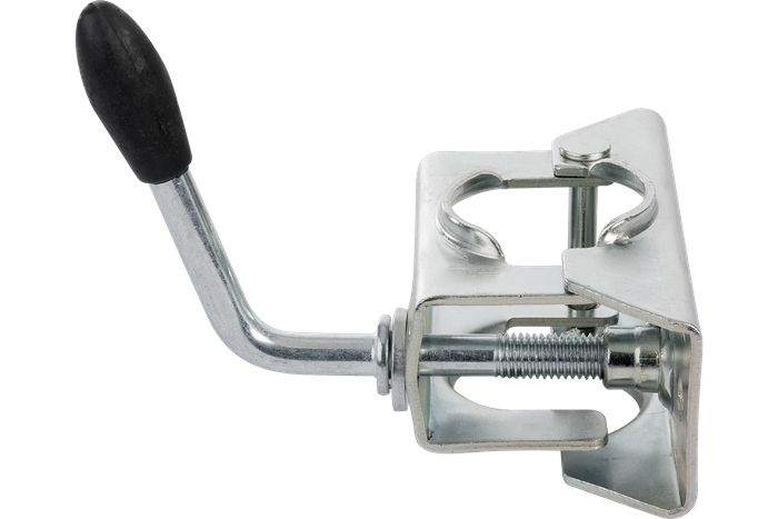 Τροχός τζόκεϊ με σφιγκτήρα UNITRAILER 150kg 48mm 505-730mm