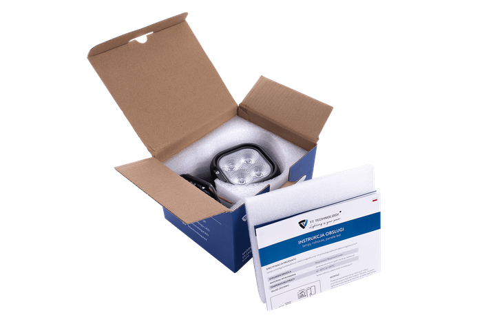 Λάμπα εργασίας LED ανακλαστήρας TT TECHNOLOGY TT.13330 4xLED 3200lm τετράγωνη