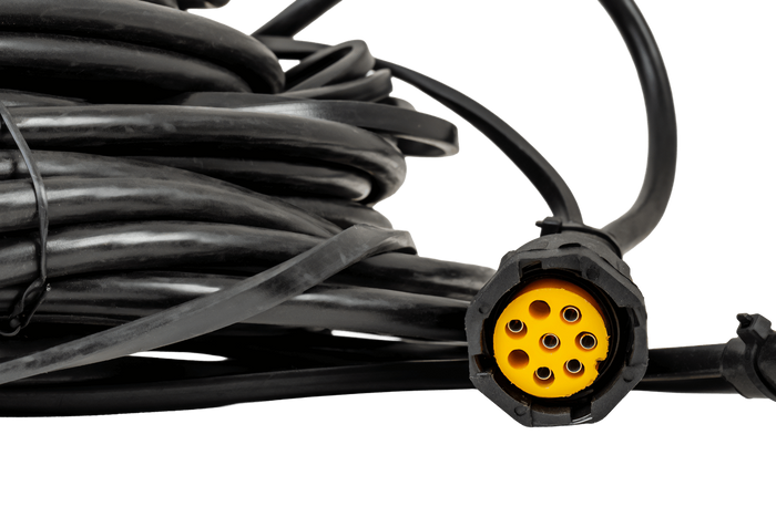 Ηλεκτρολογική εγκατάσταση MANTES, ζώνη ρυμουλκούμενου ρυμουλκούμενου, 10 m, βύσμα 13 PIN, ξιφολόγχες 2x 8 PIN