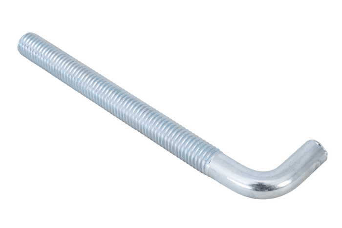 Γάντζος κατασκευής DROMET HP M10x120 με γωνιακό άκρο (ίσιο)