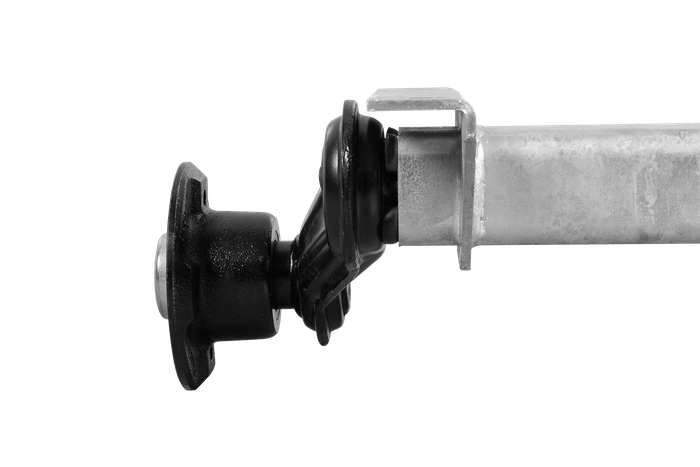 KNOTT VG7-L άξονας χωρίς φρένο για ρυμουλκούμενο 750kg 1070mm 1370mm 4x100