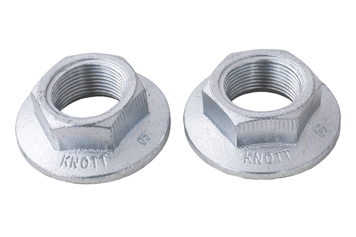 Σιαγόνες φρένων για φρεναρισμένους άξονες KNOTT 200x50 ΣΕΤ Πατάκια πλάτης