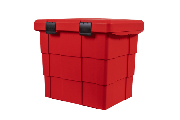 DAKEN 86014 PITBOX κουτί για χύμα υλικά, δοχείο για άμμο, αλάτι δρόμου 655x570x520mm 108,5l