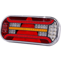 FRISTOM FT-610 LED πίσω λάμπα, 6 λειτουργιών, αριστερά