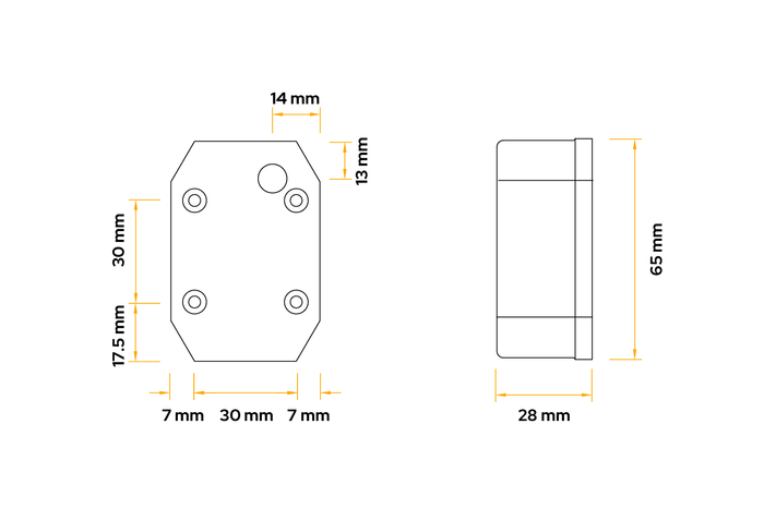 ASPÖCK FLEXIPOINT LED Λαμπτήρας Universal Marker με βραχίονα