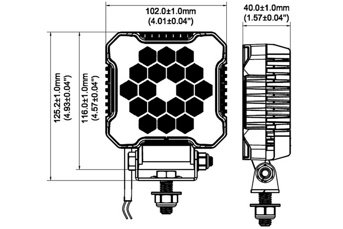 Φως εργασίας LED TruckLED L0172 18xLED 2800lm