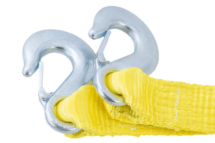 Σχοινί ρυμούλκησης με γάντζους Ιμάντας ρυμούλκησης UNITRAILER 5m/50mm/7.5t κίτρινο