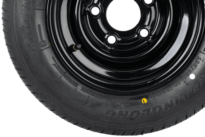Ενισχυμένος τροχός για τρέιλερ LINGLONG TIRE 195/55 R10C 98/96N UNITRAILER RIM μαύρο 6Jx10" H2 5x112 ET:-4