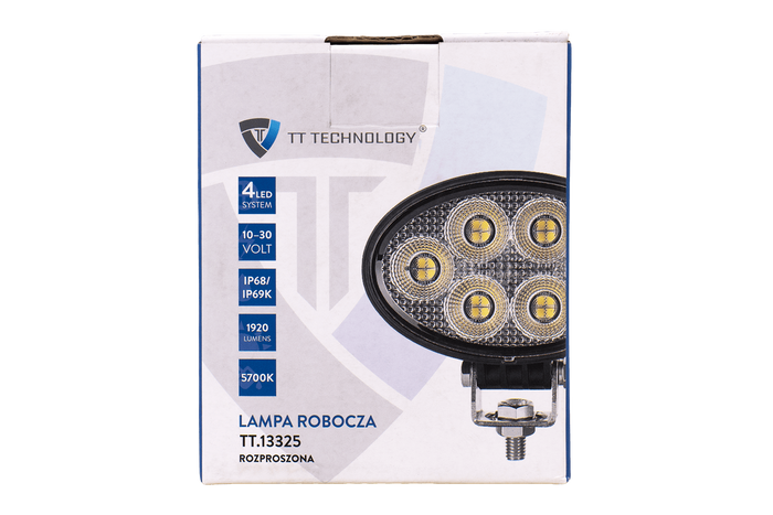 Ανακλαστήρας λάμπας εργασίας LED TT TECHNOLOGY TT.13325 24xLED 1920lm οβάλ
