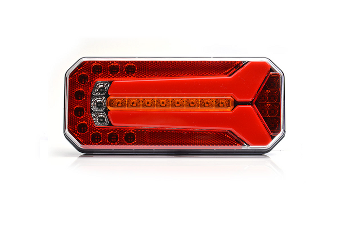 Πίσω φανάρι WAŚ W150 1113L/P LED 4 λειτουργίες γενικής χρήσης