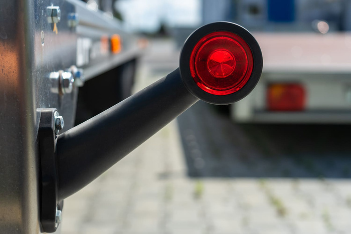 HORPOL LD 726/L LED αριστερό φωτιστικό σήμανσης σε ελαστικό βραχίονα