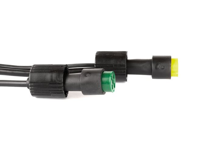 Ηλεκτρική εγκατάσταση MANTES, καλωδίωση ρυμούλκησης 5,2 m, φις 7 ακροδεκτών, ξιφολόγχες 2x5 ακροδεκτών