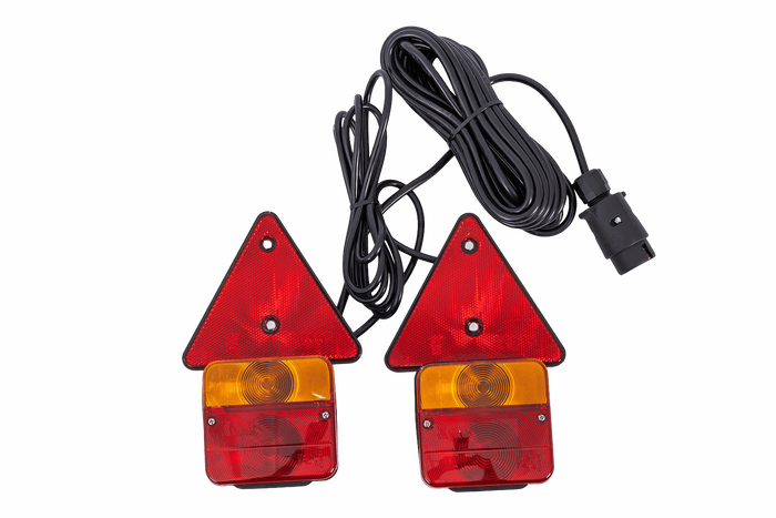 Πίσω φώτα KAMAR L1070-Z 4 λειτουργιών αριστερά + δεξιά με μαγνήτη